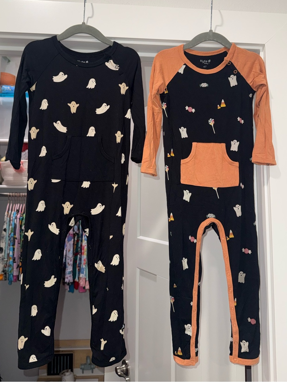Kyte Baby Two 4t Halloween Romper Bundle